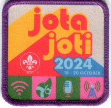 Scouting 2024 Jamboree on the Air jota Joti  Patch