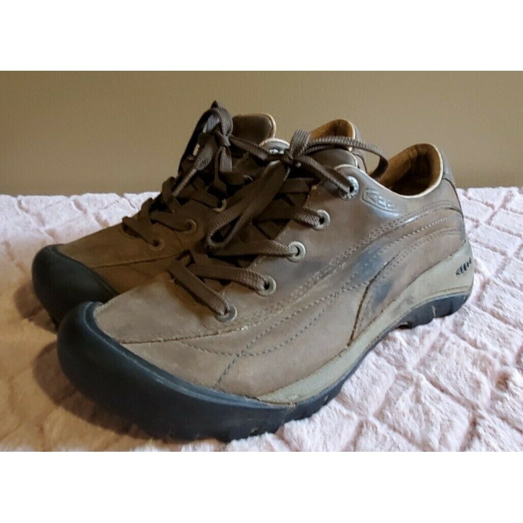 Scarpe da trekking donna KEEN Toyah 53001 SLBK in pelle marrone taglia 6