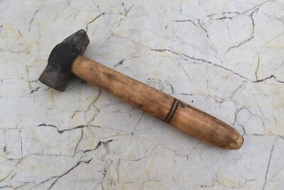 Hand forged Blacksmith Iron Hammer Wood Working Square Herd Hammer Tool Workshop