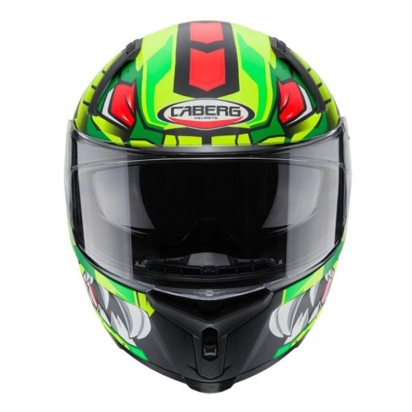 Caberg Avalon Giga Matt Black Yellow Red Fluo, photo 2 of 4