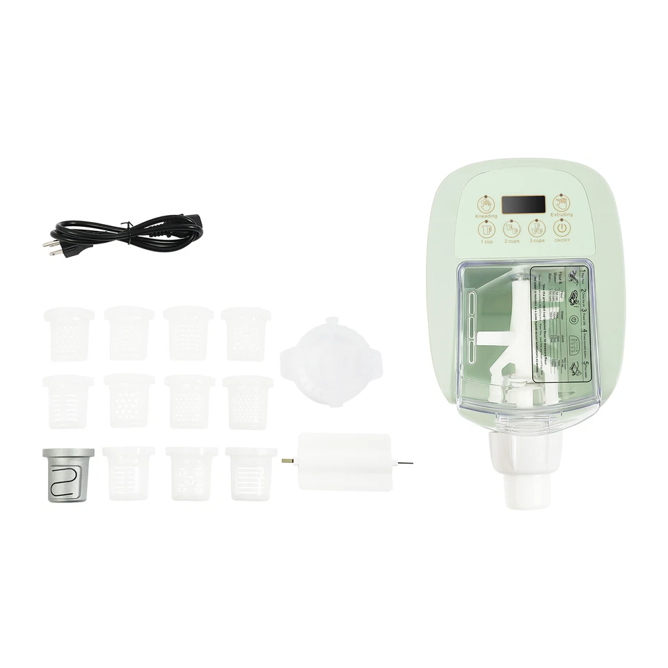 Электрическая автоматическая машина для изготовления макарон лапши с 13* формами 260 Вт 110 В - Изображение 2 из 4