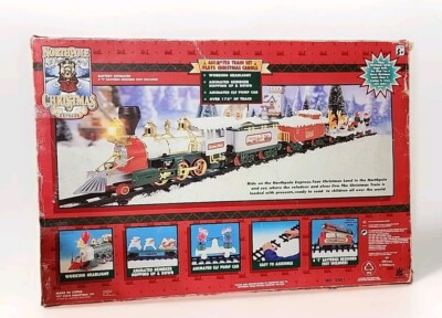 animated train set northpole クリスマストレイン North Pole Express