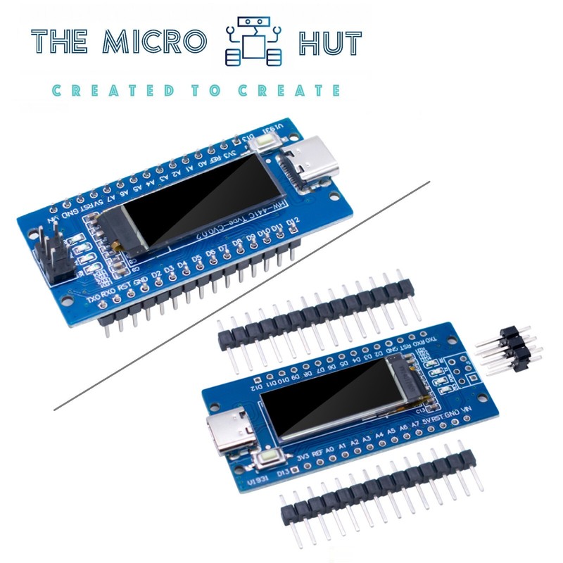 Arduino NANO V3.0 Compatible ATMEGA328P 5V CH340G built-in 0.91" OLED - TESTED