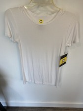 NEW WonderWink Layers Undershirt Scrub WHITE Size XS Top Shirt NWT NOS