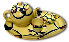 Service Von The Keramik IN Grottaglie Jahre 60 Design Nicola Fasano Vintage