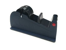 2" Packaging Tape Dispenser Black One-Handed Usage Durable Metal Construction