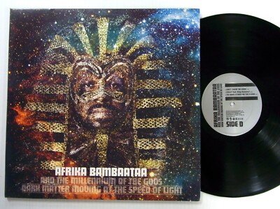 AFRIKA BAMBAATAA Dark Matter Moving At The Speed Of Light 2xLP Electro  a9206