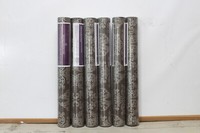 6 Rollen Vliestapete Hohenberger 92097 Braun/ Silber Gemustert