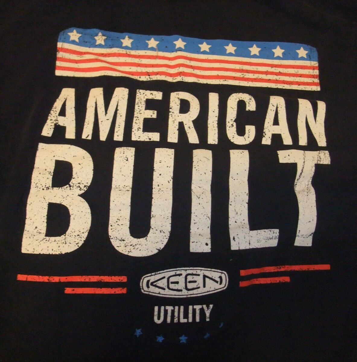KEEN UTILITY "AMERICAN BUILT" ASSEMBLATO CON PRIDE PORTLAND O T SHIRT UOMO XL