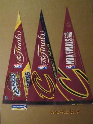 NBA Cleveland Cavaliers Vintage 2015 2017 2018 Eastern Conf. Champions Pennants