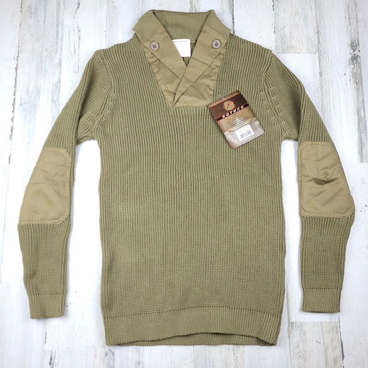 Rothco WWII Vintage Style Mechanics Sweater World War 2 Replica