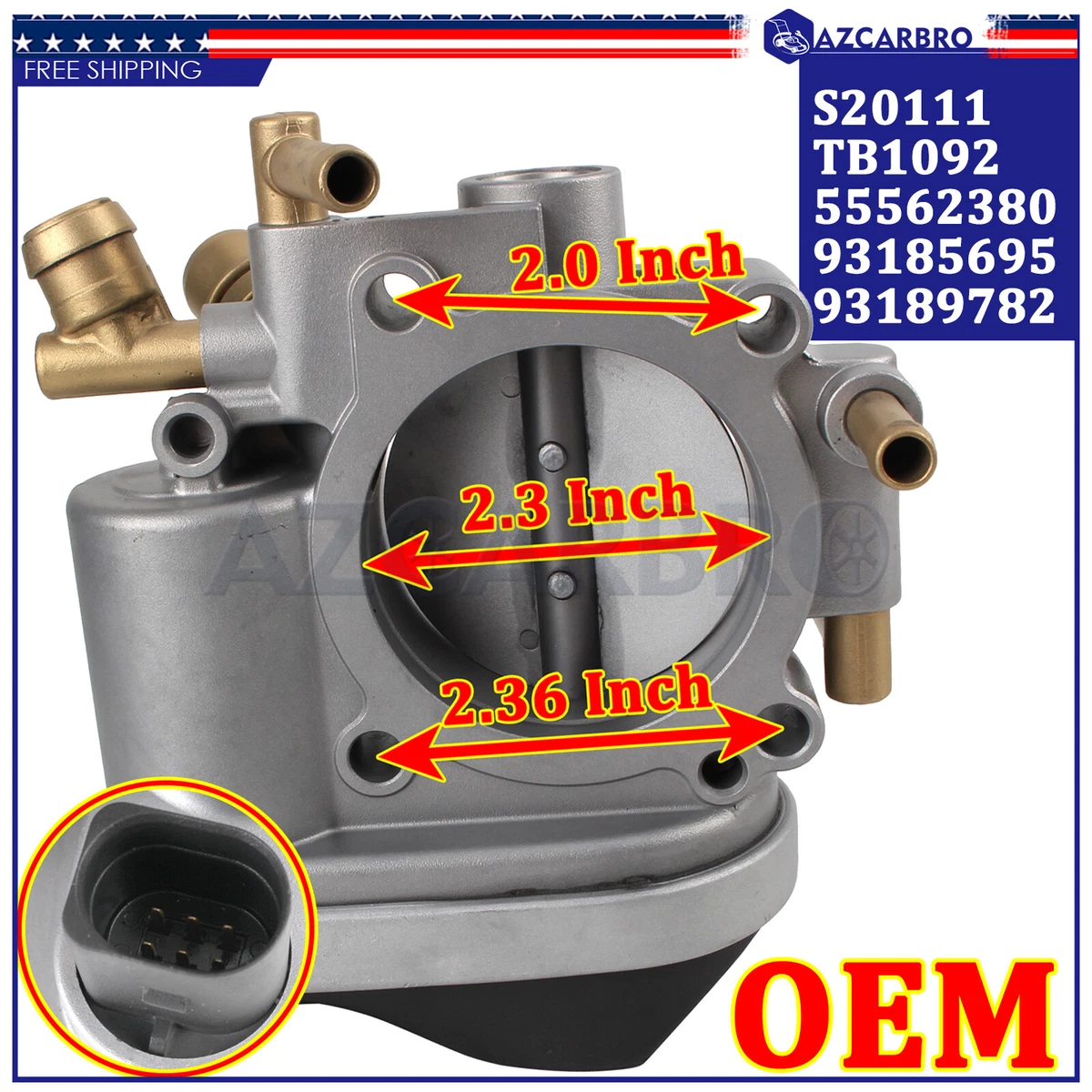 Throttle Body Assembly for CHEVROLET CRUZE ORLANDO OPEL ASTRA