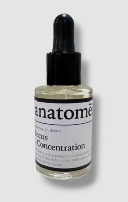 $62 Anatome Focus + Concentration Essential Oil Elixer 1.01 fl.oz/30ml