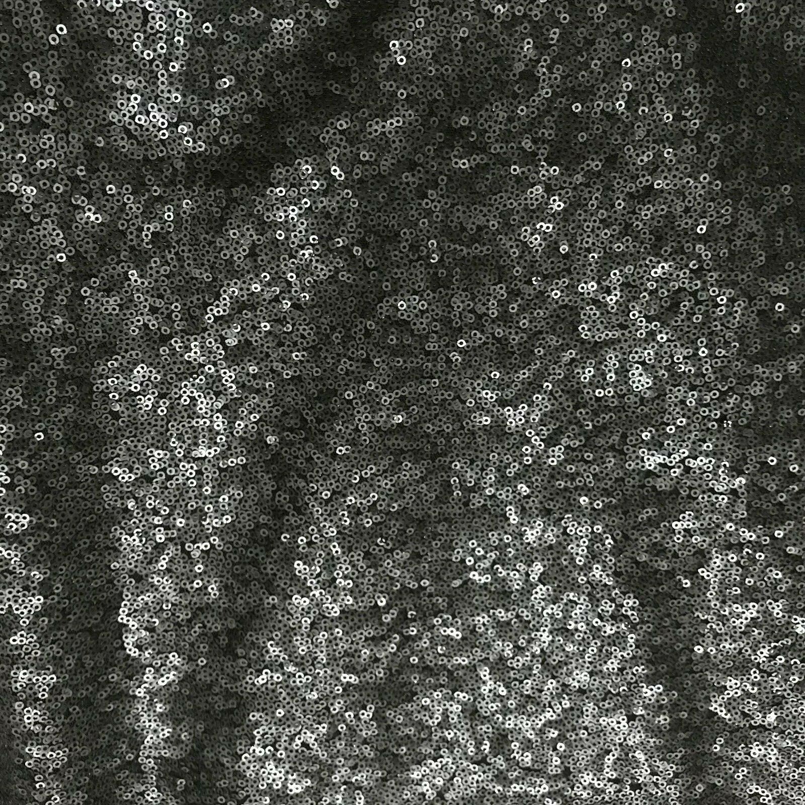 Halogen, Women Solid Black Full Sequin Bubble Hem… - image 3