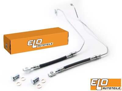 2x ORIGINAL ELO BREMSSCHLAUCH BREMSLEITUNG HINTEN AUDI A6 SKODA SUPERB PASSAT 