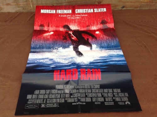 1997 Hard Rain Original Movie House Full Sheet Poster