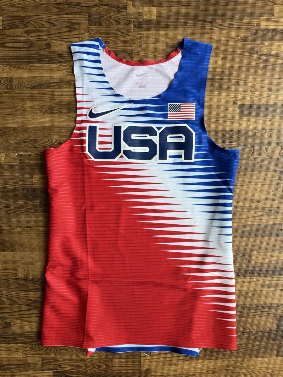 Nike Pro Elite Team USA International Men Size Small Track Singlet