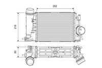 Valeo LadeluftküHler 818316 FüR Renault Megane 4 K9A ScÉNic B9A Kadjar Austral