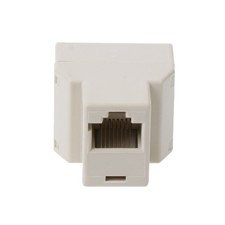 RJ45 CAT5 CAT5E Ethernet 1to2 Connector Adapter