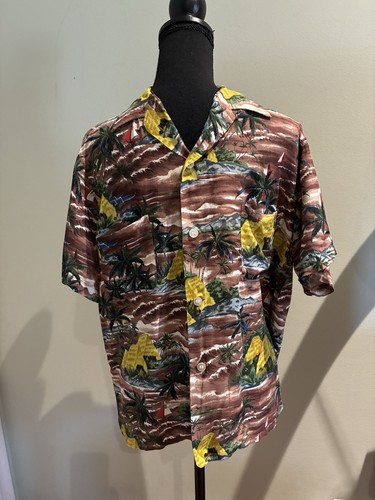 Vintage 1950S Original Rayan Hawaiian Shirt