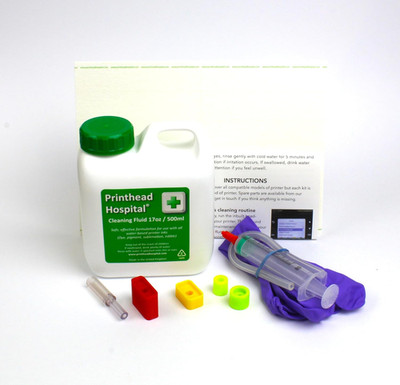 Printer Cleaning Kit for Epson Canon Brother and HP Printers - 500Ml | Easy to U