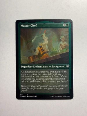 Master Chef (Foil Etched) 519 MTG Commander Legends: Battle for Baldur's Gate
