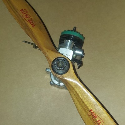 K&B Torpedo 2-Stroke Nitro Glow Engine for Airplane with Propeller
