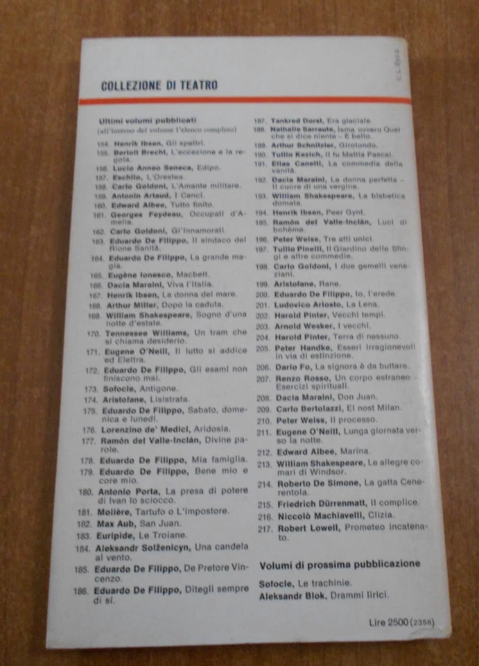 Bertolt Brecht LA RESISTIBILE ASCESA DI ARTURO UI Collezione teatro Einaudi 19 - Immagine 2 di 2