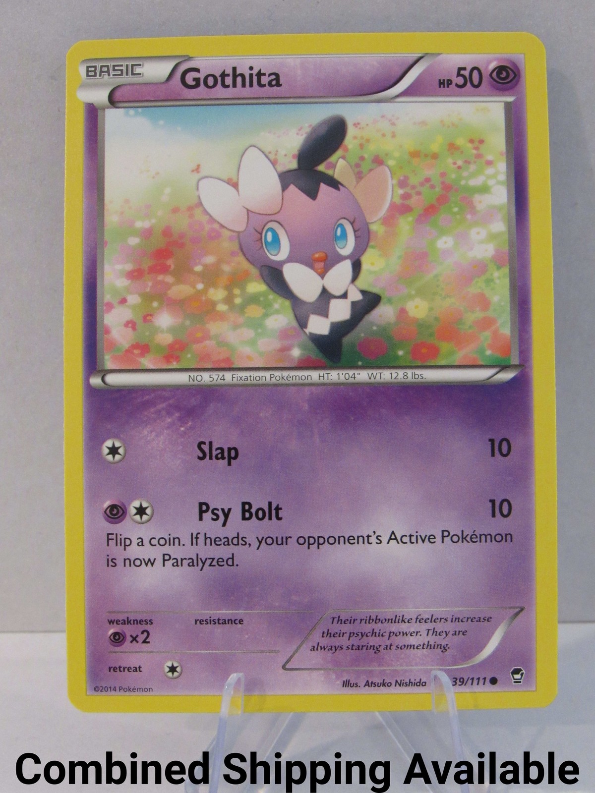 Gothita 39/111 XY - Furious Fists NM English 16685