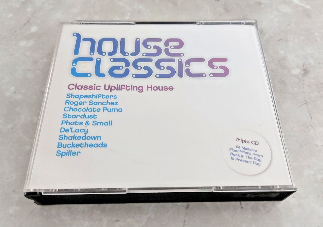 House Classics ~ Various Artists 3 X CD ALBUM Excellent 2004 ( 54 Tracks )