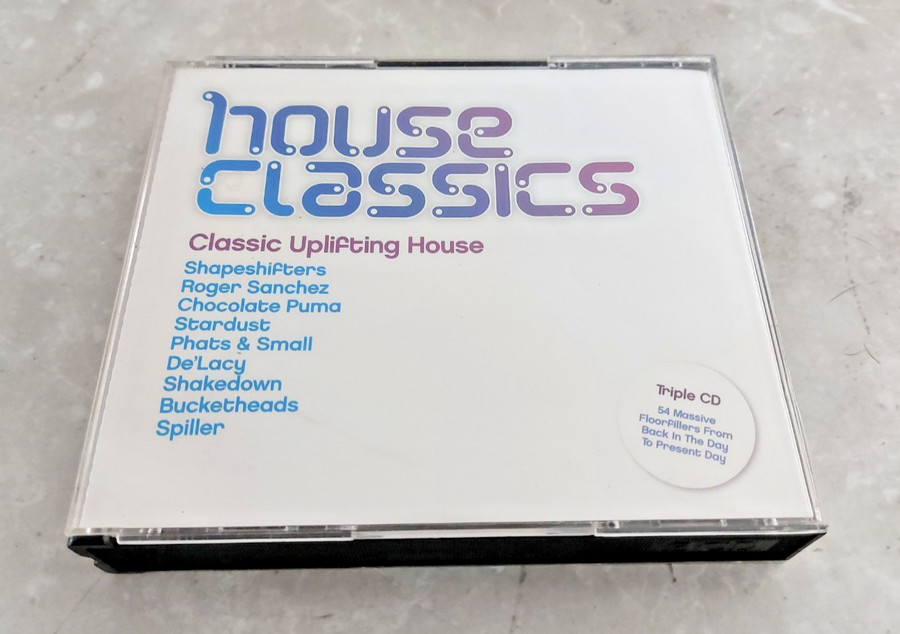 House Classics ~ Various Artists 3 X CD ALBUM Excellent 2004 ( 54 Tracks )