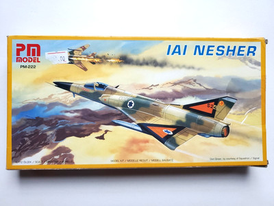PM Model 1:72 Israeli IAI Nesher Plane Model Kit 222 Jet Fighter