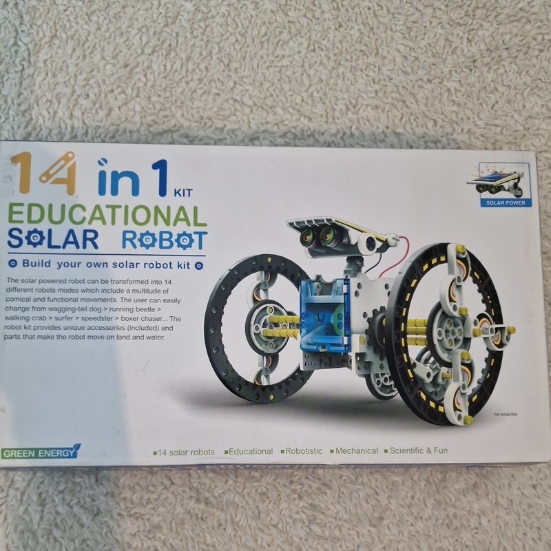 14 In 1 Kit Educational Solar Robot