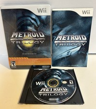 Metroid Prime Trilogy: Collector's Edition (Nintendo Wii, 2009) CIB Steelbook