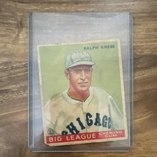 1933 Goudey Baseball Cards 20