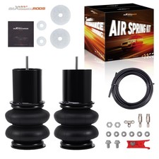 Rear Air Ride Suspension Bags Bracket Kit For Chevy Impala Caprice 1965-1970