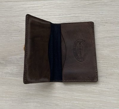 RRL Double RL Black And Brown Western Card Holder Card Case | eBay