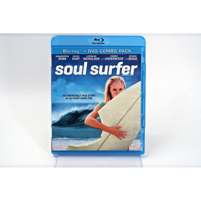 Soul Surfer Blu-ray DVD Combo Pack AnnaSophia Robb Helen Hunt Dennis Quaid Movie