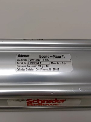 #ad #ad Schrader Bellows FW2C108441 6.375 ECONO RAM II Pneumatic Cylinder 6 3 8quot; Stoke $67.01