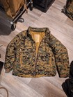 usmc happy top, wild things primoloft jacket MARPAT camo, size Medium-Short