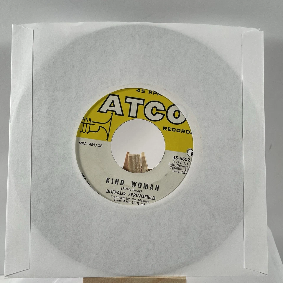 Buffalo Springfield 45 RPM Kind Woman / Special Care—VG+ - Imagem 3 de 4