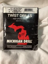 Michigan Drill 15/64 Threaded Shank Adapter Drills, short series (pkg. of 10)