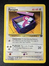 Porygon 48/82 Pokemon Team Rocket Uncommon Unlimited on eBay