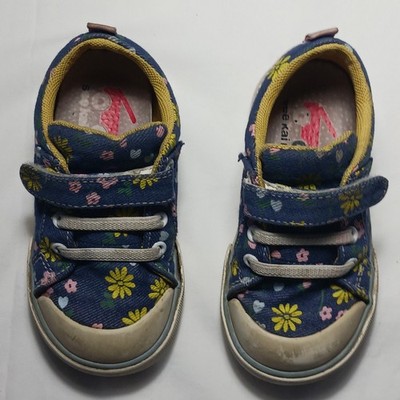 see kai run size 7 toddler baby shoes with daisies  #0246