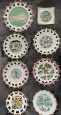 Porcelain Collector Plates Lot Travel US Stat...