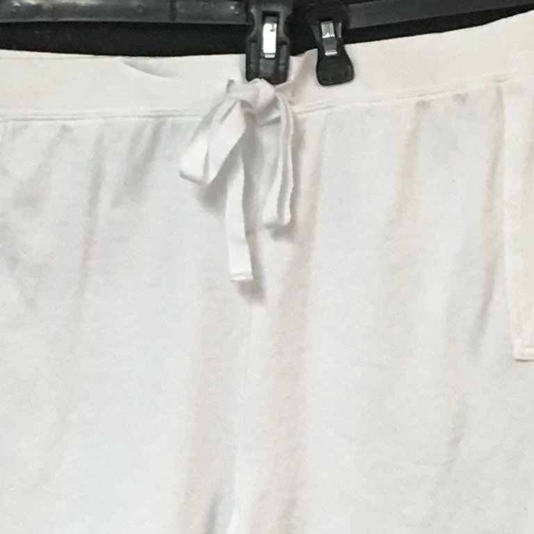 Женские белые хлопковые шорты на шнурке из полиэстера 3X Bobbie Brooks - Изображение 4 из 4