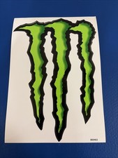 Monster Energy Drink 6  x 8.5  Sticker NEW 