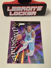 2022-23 Panini Donruss - Magicians Ja Morant #6 Holo Purple Laser /99 Grizzlies