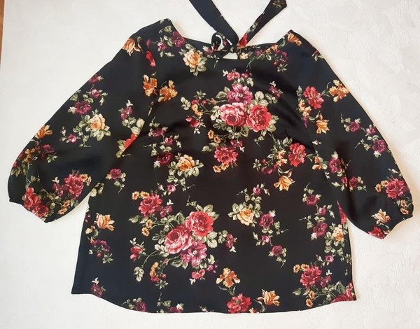 Women Florence&Fred Shirt Black Polyester 38 / M /