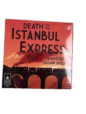 BePuzzled Death on the Istanbul Express Orient Express Mystery Jigsaw 1000pc 